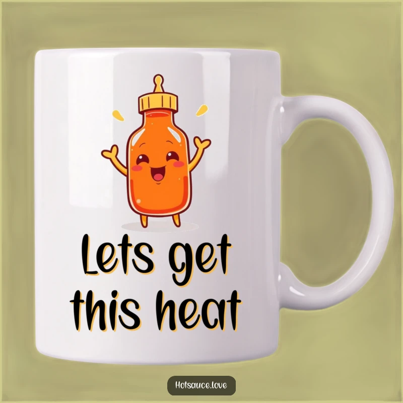 Funny Cayenne Bottle Mug: A Hilarious Gift for Enthusiasts Ready to Pop!