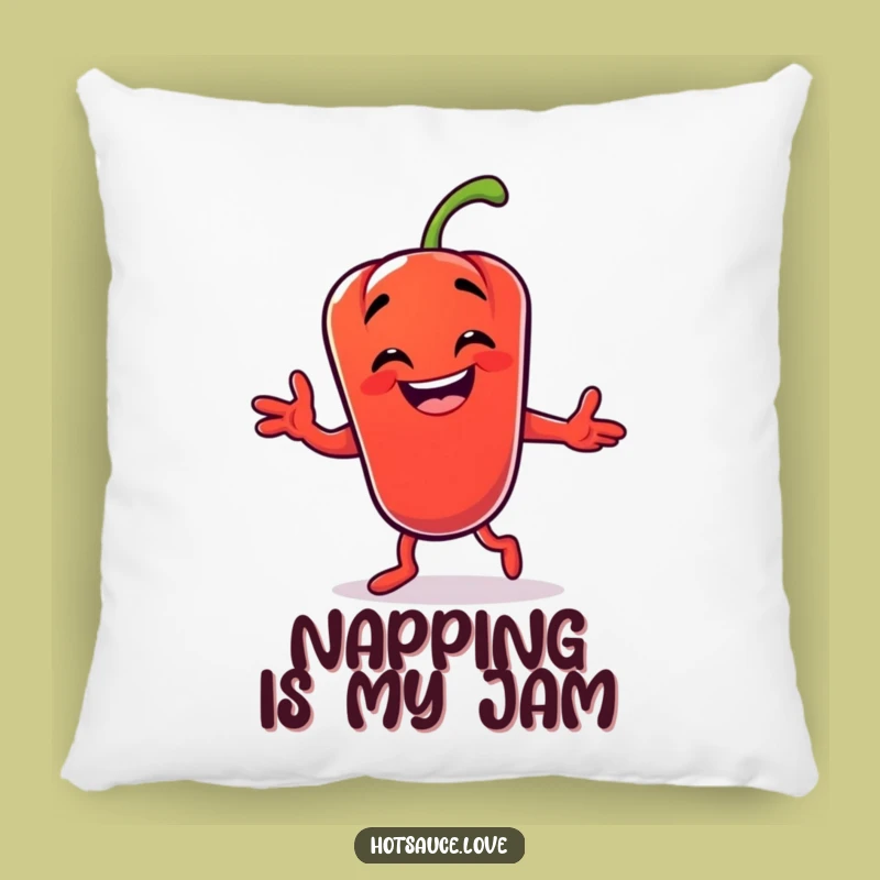Funny Chili Pepper Dance Pillow: Cuddle Up with Comfort and Hilarious Spicy Charm!
