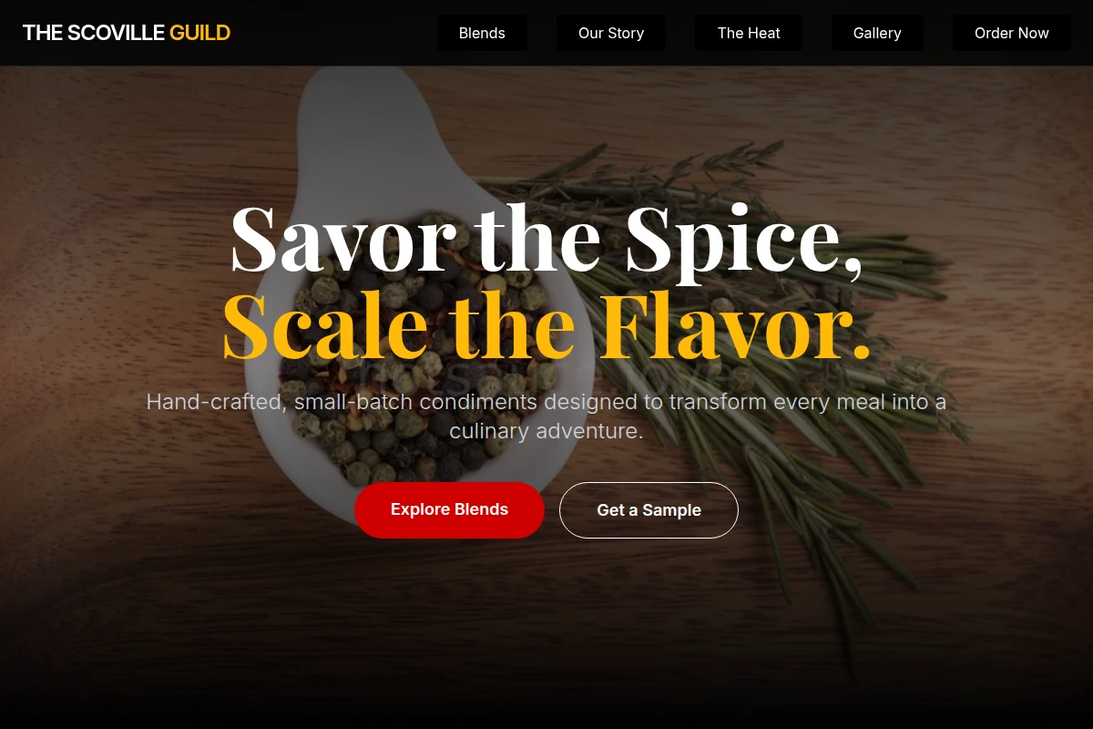 Sauce Condiments