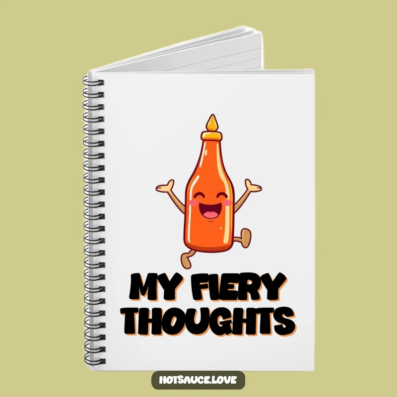 Funny Hot Sauce Notebook: Jot Down Spicy Ideas, Creative Funny Gift for Writers